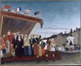 Die Vertreter ausländischer Mächte, die die Republik als Zeichen des Friedens 1907 1 Henri Rousseau Post Impressionismus Naiven Primitivismus begrüßen